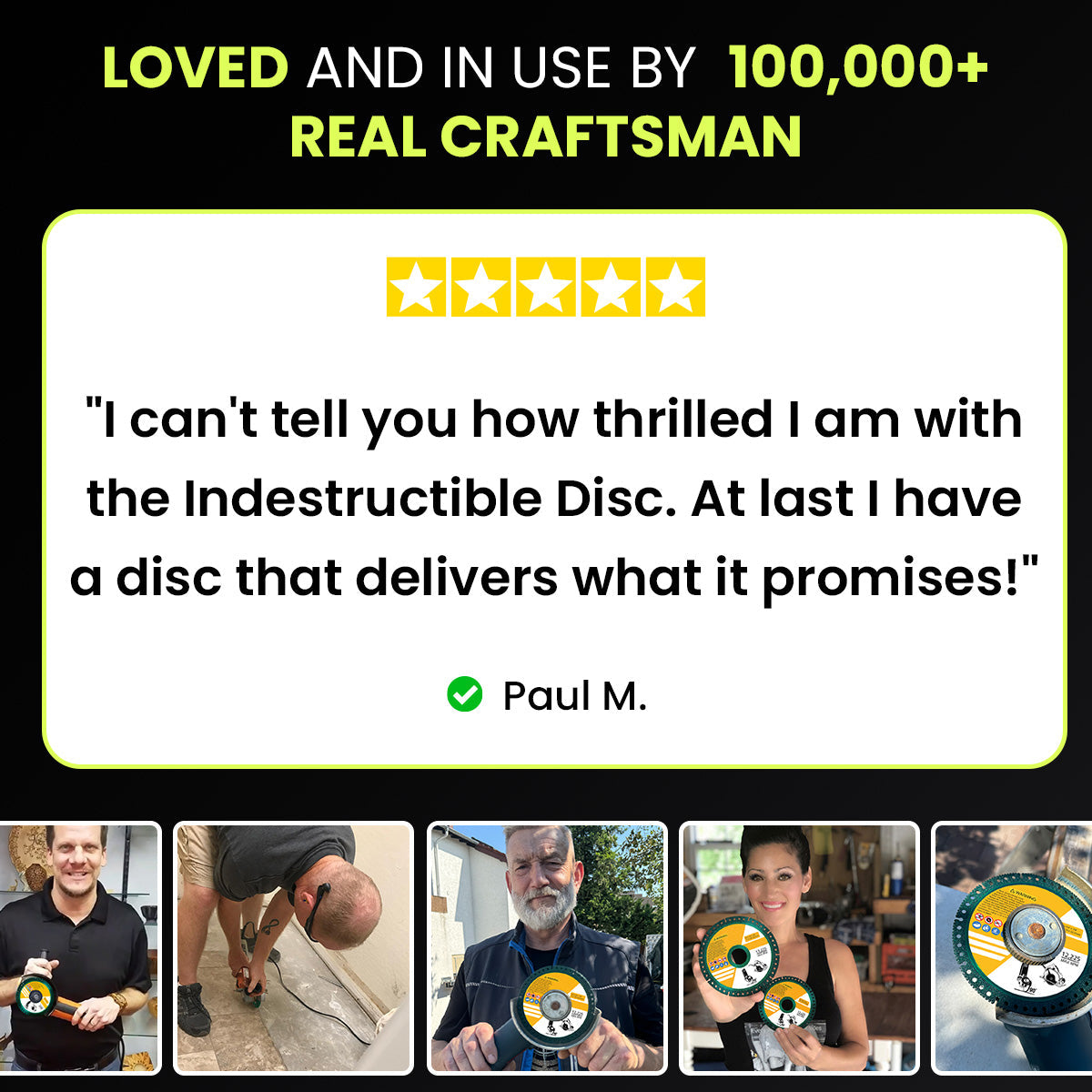 INDESTRUCTIBLE DISC 2.0 - PROFESSIONAL CUTTING PERFORMANCE