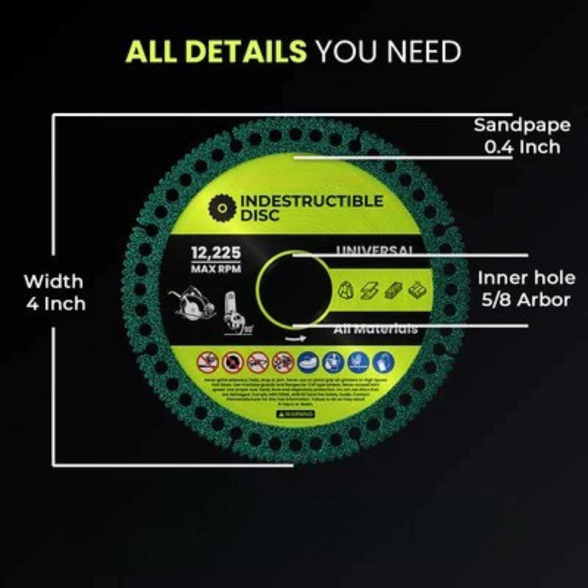 INDESTRUCTIBLE DISC 2.0 - PROFESSIONAL CUTTING PERFORMANCE