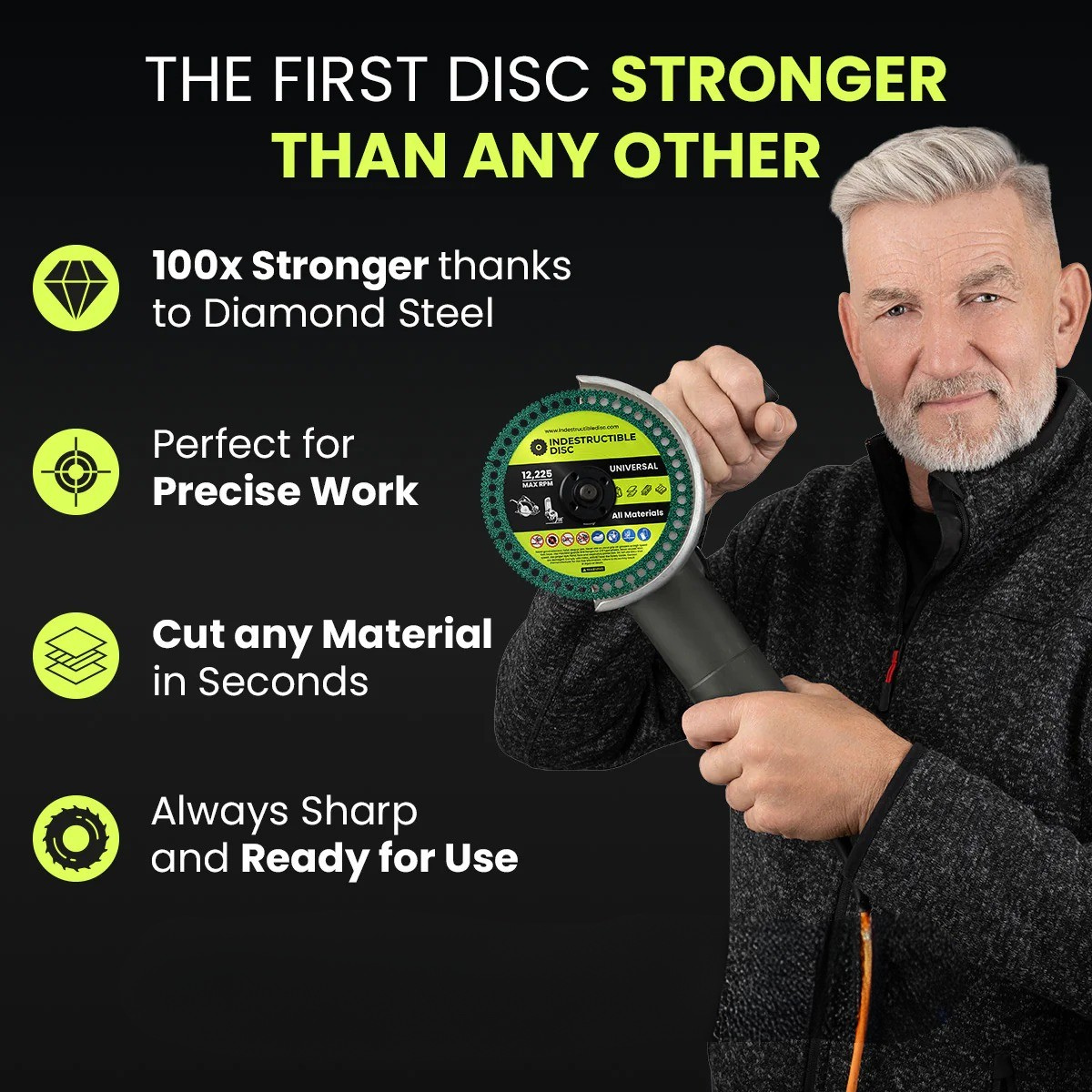 INDESTRUCTIBLE DISC 2.0 - PROFESSIONAL CUTTING PERFORMANCE