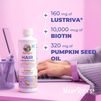MaryRuth's  HairGrowth Max Liposomal Serum