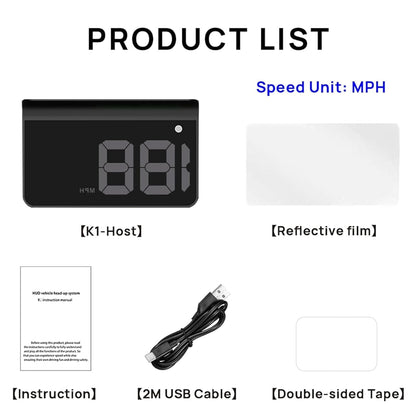 Smart HUD Speedometer