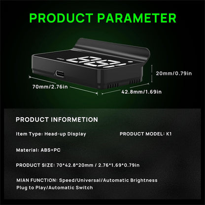 Smart HUD Speedometer