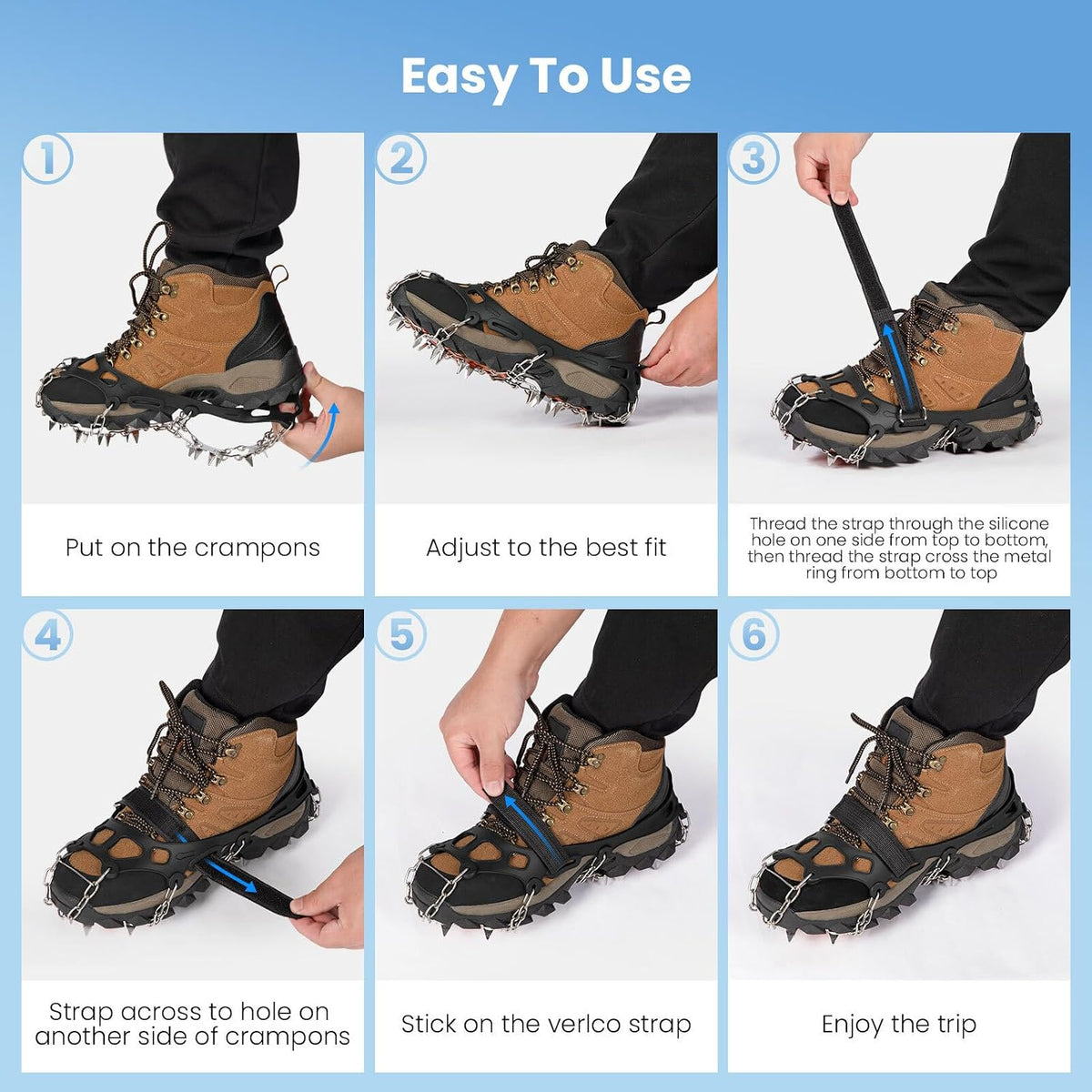 IceGrip Pro – Anti-Slip Snow & Ice Cleats