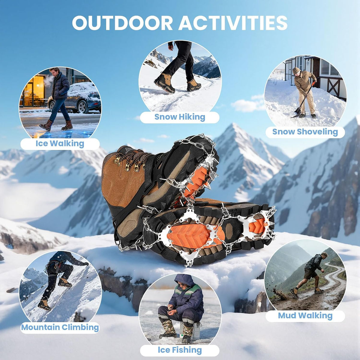 IceGrip Pro – Anti-Slip Snow & Ice Cleats