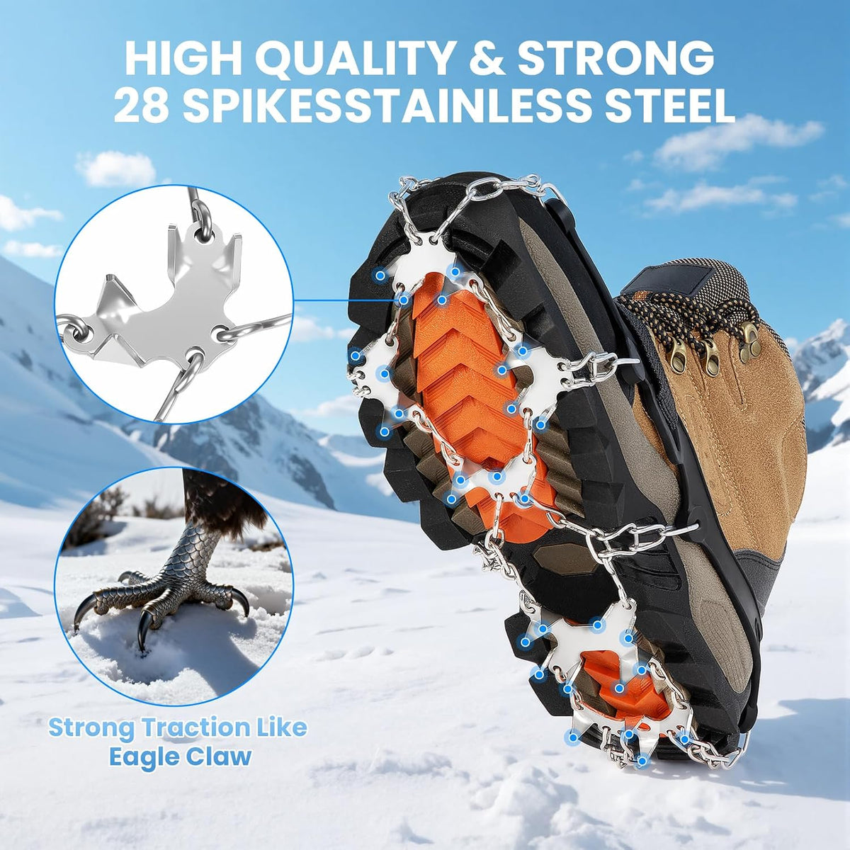 IceGrip Pro – Anti-Slip Snow & Ice Cleats