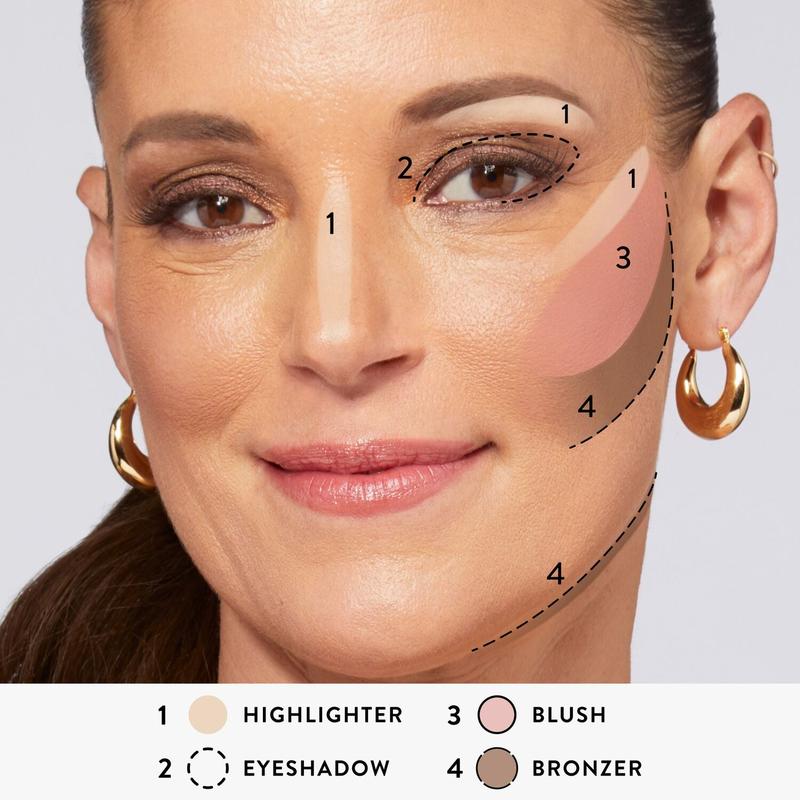 Morvezy™ – #1 Best-Selling Face Palette Starter Kit (3PC)