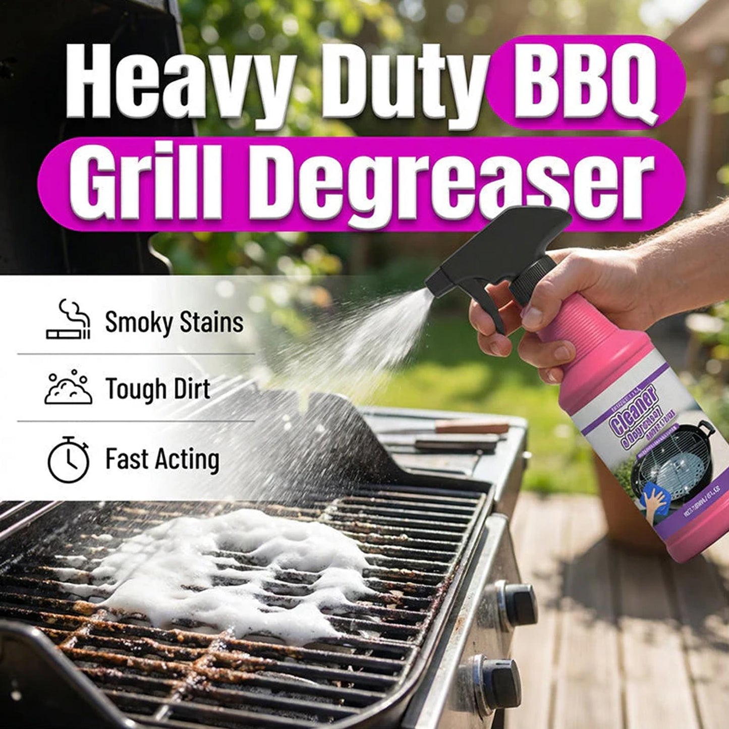Morvezy™ GrillBlitz BBQ Cleaner Spray 120ml