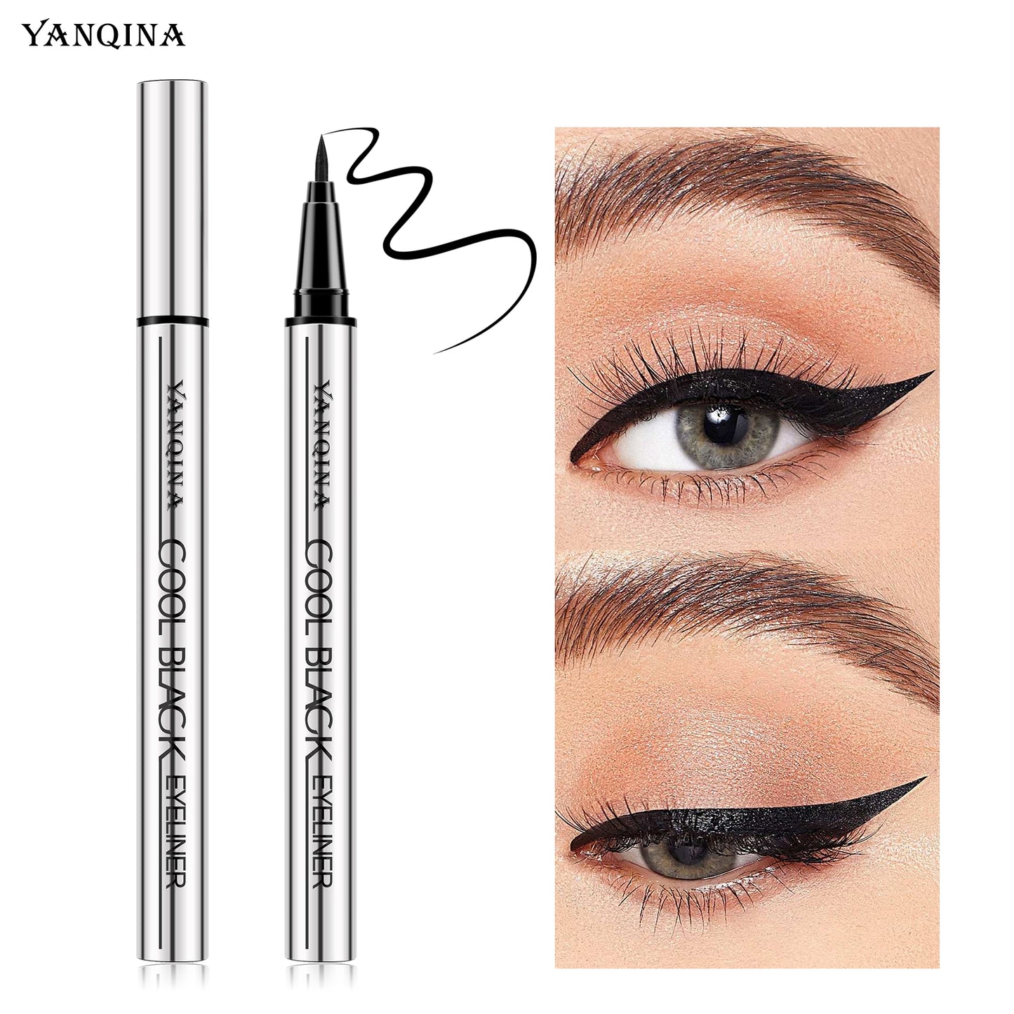 YANQINA SilkGlide Waterproof Eyeliner